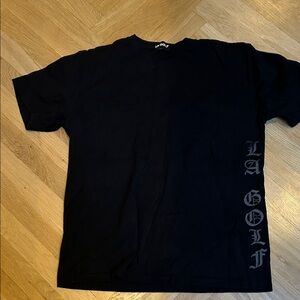 LA Golf Black Men's T-Shirt